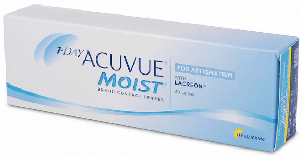Acuvue 1-Day Moist For Astigmatism (30 ks)